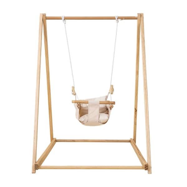 👶 Balançoire en bois style Montessori 🌱
